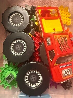 Red Monster Truck Toy Car for Kids - Brand Unknown